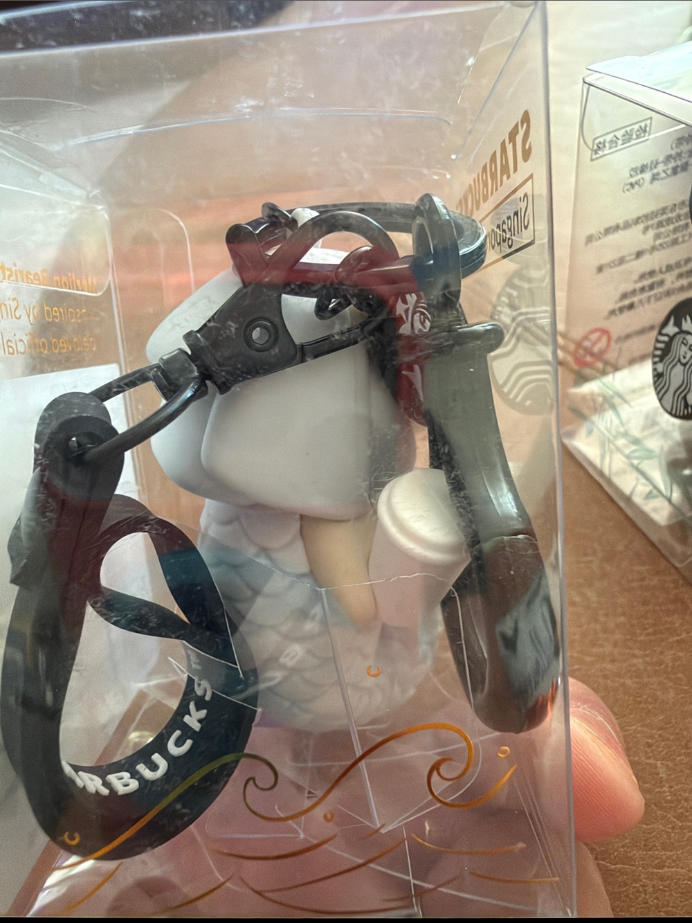 Singapore Exclusive Starbucks Merlion Bear keychain - Picture 4 of 5